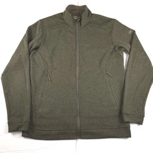 Arc'teryx Men's Sweater Covert LT Cardigan Zip Fleece Jacket Green Size Medium - Picture 1 of 8
