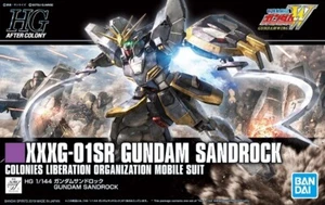 Bandai HGAC Gundam W XXXG-01SR GUNDAM SANDROCK kit modellino in plastica scala 1/144 - Foto 1 di 7