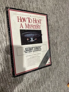 Vintage versiegelt How To Host A Mystery Star Trek The Next Generation Spiel NEU - Bild 1 von 1