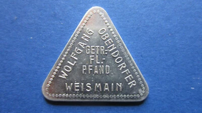 Pfand-Marke Weismain Wolfgang Obendorfer Me.(18)33173.1 in f.unc - Bild 1 von 2