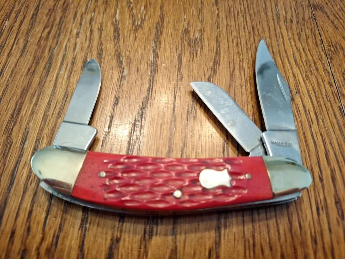 Böker Bone Handle Collectible Modern Folding Knives 3 Blades Böker Bone Handle Collectible Modern Folding Knives 3 Blades