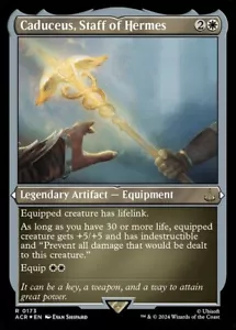 Caduceus, Staff of Hermes R lámina grabada #173 | ACR Assassin's Creed | Magic The Gathering - Imagen 1 de 1