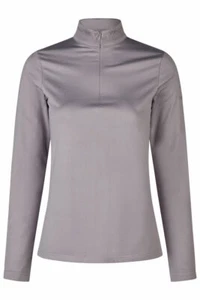 Pikeur Zip Shirt Donna Manica Lunga Maglia Funzionale Cloud Lilac Selection HW 2024 - Foto 1 di 5