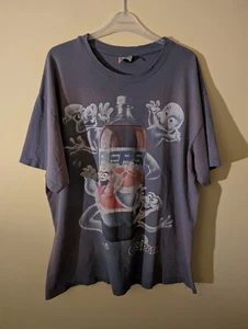 Vintage 1995 Casper Pepsi 2 Liter Promo Halloween T Shirt Size XL FADED - Picture 1 of 9