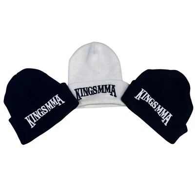 Kings MMA knit beanie one size fold over muay thai jiu jitsu - Image 1 of 4