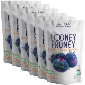 6 Pack Organic Natural Pitted Dried Prunes California-Grown Kosher Non-GMO - Picture 1 of 8