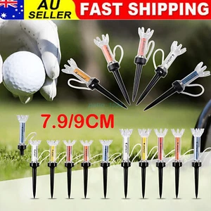 5Pcs Golf Tees Flexible Magnetic Golf Ball Holder Tees 79/90mm For Longer Drive - Picture 1 of 14