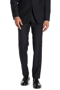 NEW MENS JOHN VARVATOS BLEECKER ST BLUE PINSTRIPE 100%WOOL DRESS PANTS 32 $179 - Picture 1 of 3