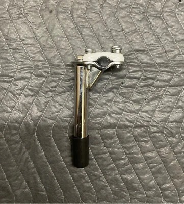 Vástago de bicicleta Cruiser 22,2/4 pernos (blanco) Foto 1 de 2