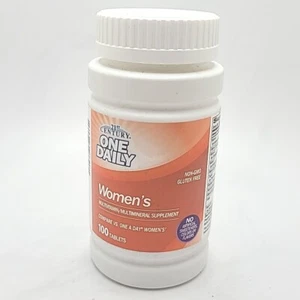 21st Century One Daily Womens Multivitamin & Mineral 100 Tablets, New & Sealed - Picture 1 of 7