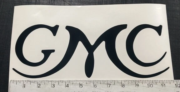 1937-1946 GMC TAILGATE VINYL DECAL STICKER TRUCK LETTERING - Image 1 of 1