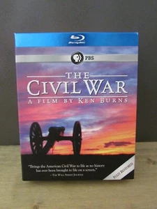 The Civil War A Film Directed By Ken Burns (Blu-ray, 6-Disc Set, 2015) - Foto 1 di 7