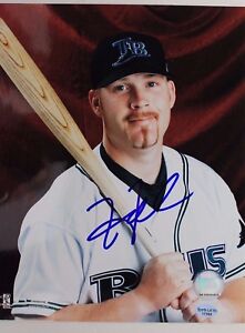 Toby Hall Devil Rays White Sox Autographed 8x10 Signed MLB Photo 17H
