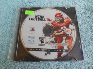 NCAA Football 10 (Sony Playstation 3, 2009) NO CASE OR MANUAL - Picture 1 of 4