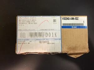 SMC VXD2142-04-5DZ 2-WAY MEDIA VALVE *NEW* - Picture 1 of 5