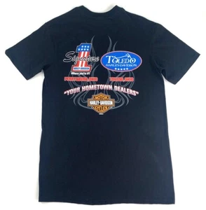 Neu Harley Davidson I Got Mine At Perrysburg Toledo OH Herren M schwarz T-Shirt SS - Bild 1 von 7