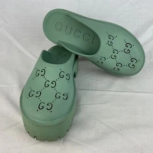 Gucci GG Rubber Platform Clogs / Slides Size AUS 9 | Unauthenticated (C1)CP#8700 - Picture 1 of 9