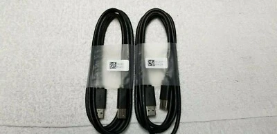2 nuevos cables Dell USB 3.0 genuinos tipo A a tipo B  Foto 1 de 4