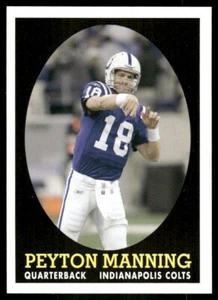 Peyton manning Colt Quarterback Turn Back the Clock 2007 Topps NFL Football Card - Picture 1 of 2