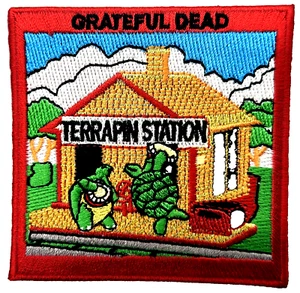 Grateful Dead Terrapin Station bestickt Rock Bügelbild Patch Applikation - Bild 1 von 1