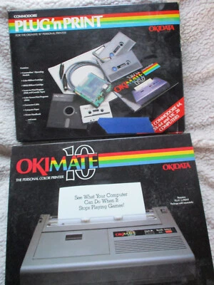 OkiData OkiMate 10" Personal Color Printer Commodore + Print 'n Play INCOMPLETE - Image 1 of 4