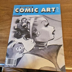 COMIC ART MAGAZINE No. 2, Jack Cole Gag Cartoonis pinups - Picture 1 of 1