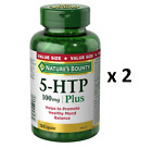Nature's Bounty 5-Htp 100 Mg Value Size (120 Capsules) - Pack Of 2 - From Canada