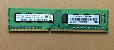 Samsung M378B5273CH0-CK0 4GB RAM PC3-12800 DDR3-1600MHz non-ECC 240-pin DIMM - Image 1 of 2