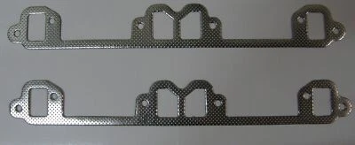 CHRYSLER VALIANT V8 EXHAUST HEADER EXTRACTOR MANIFOLD GASKET  360 340 318 273 VE - Image 1 of 2