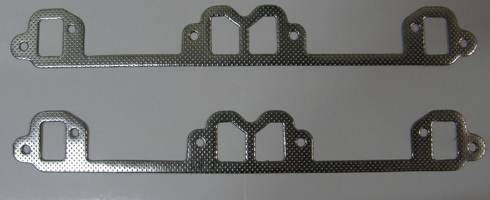 CHRYSLER VALIANT V8 EXHAUST HEADER EXTRACTOR MANIFOLD GASKET  360 340 318 273 VE - Image 1 of 2