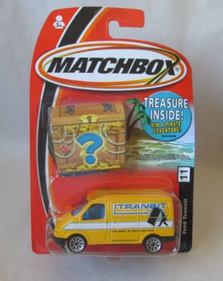 Matchbox Ford Transit Moving Van #11 Treasure Hunt Prize Inside Treasure Chest - Image 1 of 4