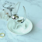 Cat Trinket Dish Jewellery Tray Ceramic Cat Ring Holder Jewelry Dish Sps