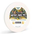 White Artist Tape Pro - Low Tack Masking Artists Tape for Drafting Art Watercolo