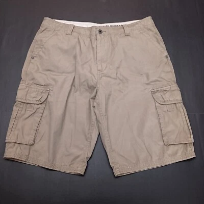 Harley Davidson Genuine Motor Clothes Men's Size 38 Cargo Tan Khaki Cargo Shorts - Image 1 of 4