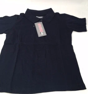 Genuine School Uniforms Girls Collar Polo Shirt, Navy, 6X - Picture 1 of 1