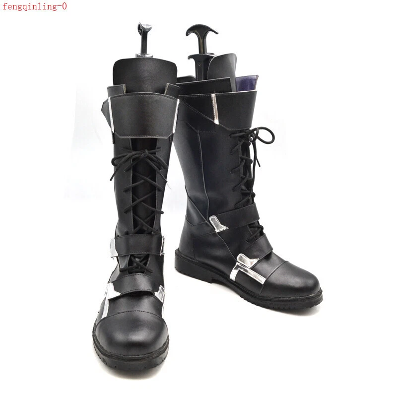 Capitán América El Soldado de Invierno Bucky Barnes Juegos con disfraces Botas Largas Negras Foto 1 de 4