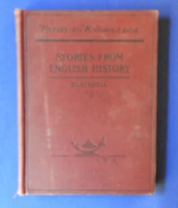 Stories from English History Paths to Knowledge book 1897 Blaisdell Vintage - Picture 1 of 11