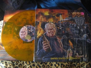 EVILDEAD us of anacrchy ORANGE VINYL LP 2020 sodom slayer exodus - Picture 1 of 2