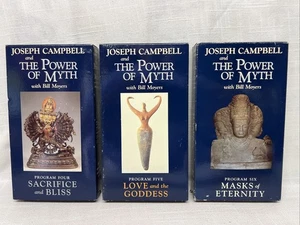 Joseph Campbell and the power of Myth with Bill Moyers VHS SET OF 3 - Bild 1 von 5