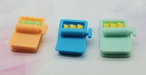 Littlest Pet Shop Zubehör 3er Set Sardinendosen türkis blau orange - Bild 1 von 3