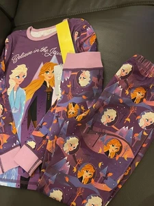 Disney Parks Frozen Anna Elsa Herbst Thanksgiving Herbst Pyjama Set Gr. 7 Neu mit Etikett - Bild 1 von 5