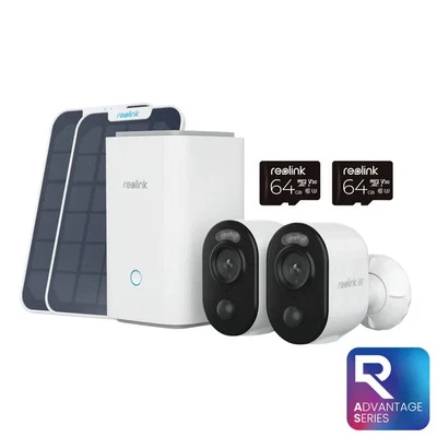 Reolink - Argus 4K Pan-Tilt WiFi Solar CCTV with 64GB SD Card - Image 1 of 4