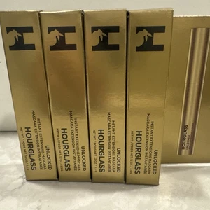 4 Hourglass Unlocked Instant Extensions Mascara MINI 0.12 oz Each Ultra Black - Picture 1 of 4