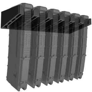 Solido ABS 6X Standard PMAG Supporto da Parete, Supporto Mag, Porta Riviste Casa... - Foto 1 di 7
