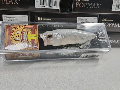 Megabass POPMAX...GP Crystal White (SP-C)...Coffin Box...NIB!!! - Image 1 of 2