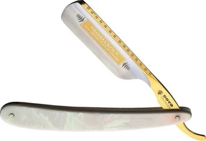 Dovo Bismarck Carbonstahl Rasierklinge Perlenimitat Griff - 10681312 - Bild 1 von 1