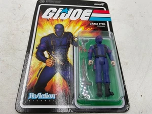 Super7 Reaction G.I. Figura de acción Joe Snake Eyes Commando 4" - Imagen 1 de 2