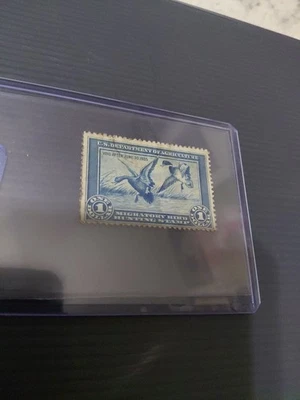 Estampilla federal de pato 1934 RW 1 Foto 1 de 2