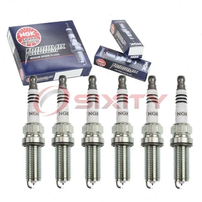 6 pcs NGK Iridium IX Spark Plugs for 2008-2012 Infiniti EX35 3.5L V6 - ze - Image 1 of 4