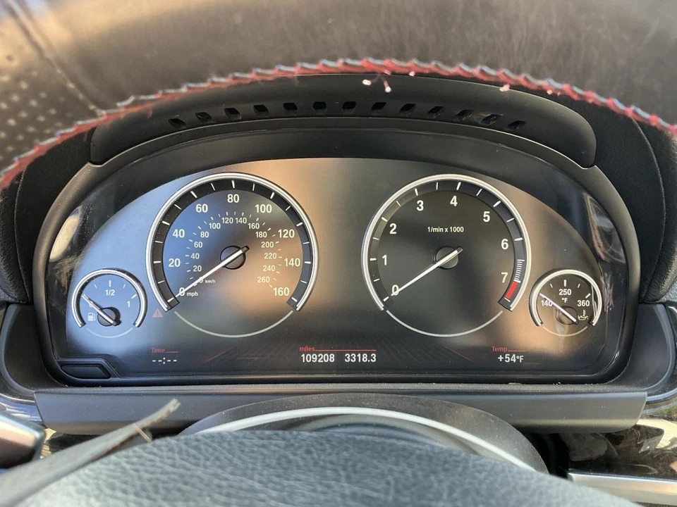 Speedometer Cluster Analog MPH Thru 6/13 Fits 12-14 BMW 640i 867233 Foto 1 de 4